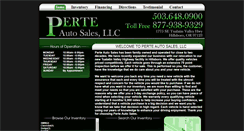 Desktop Screenshot of perteautos.com